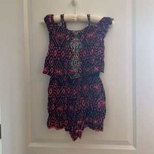 Justice romper size 10